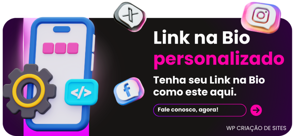 Wp Criação de Sites - Link na Bio personalizado
