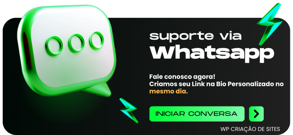 Wp Criação de Sites - Link na Bio personalizado